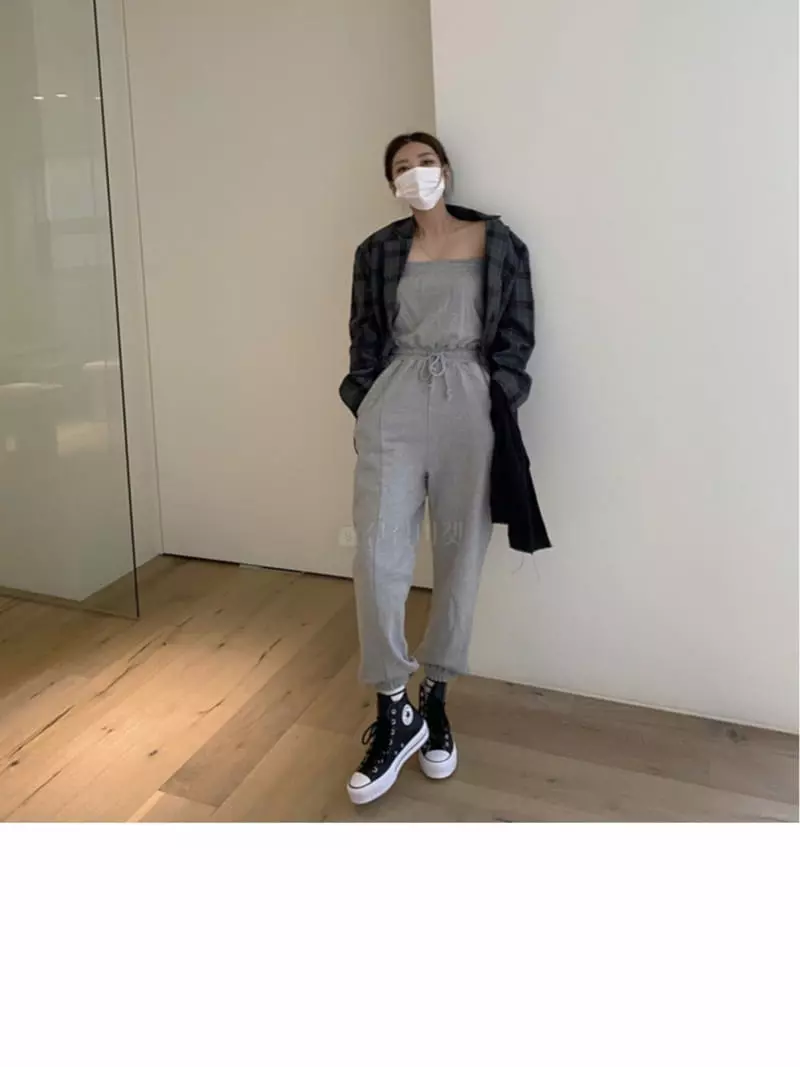 Pb - Korean Women Fashion - #momslook - Top Jumpsuit - 10