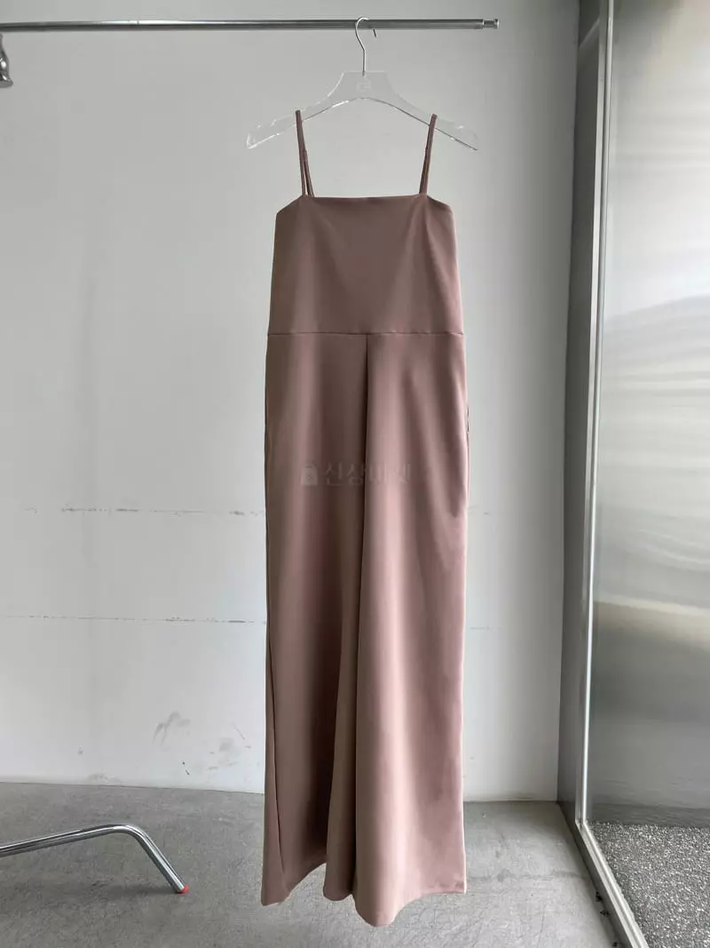 Pb - Korean Women Fashion - #momslook - Wide String Jumpsuit - 5