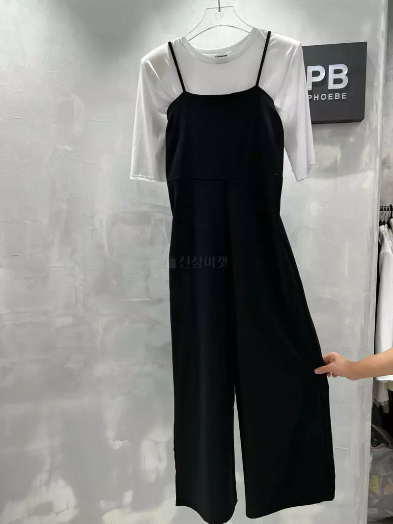 Pb - Korean Women Fashion - #momslook - Wide String Jumpsuit - 7