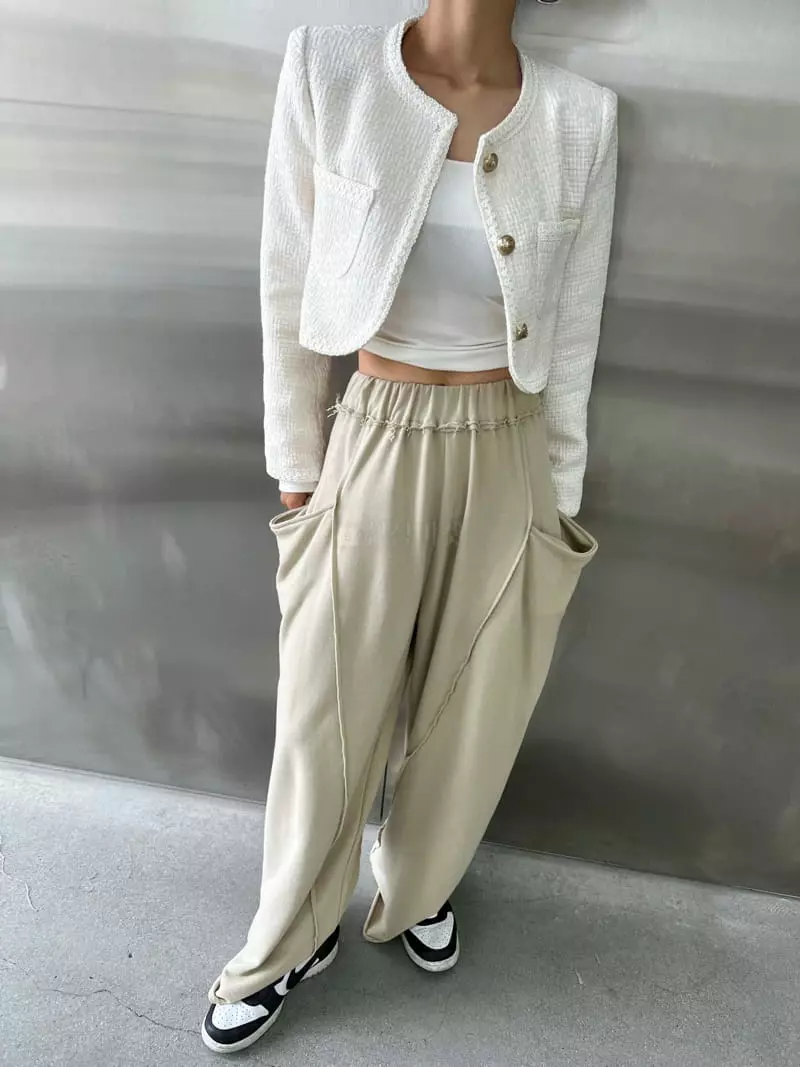 Pb - Korean Women Fashion - #momslook - Cell Bolero Jacket - 3