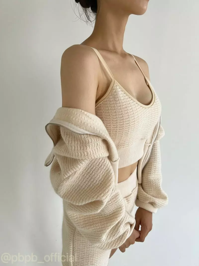 Pb - Korean Women Fashion - #momslook - Rip Knit Shorts - 7
