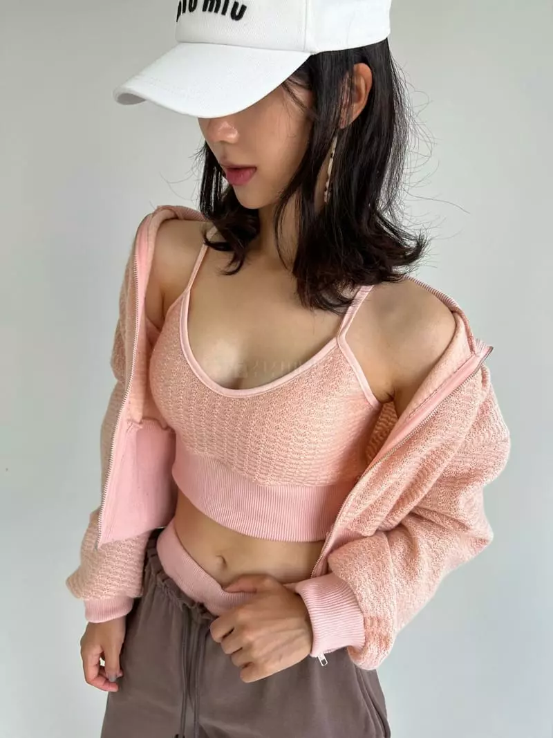 Pb - Korean Women Fashion - #momslook - Rip Knit Crop Top - 6
