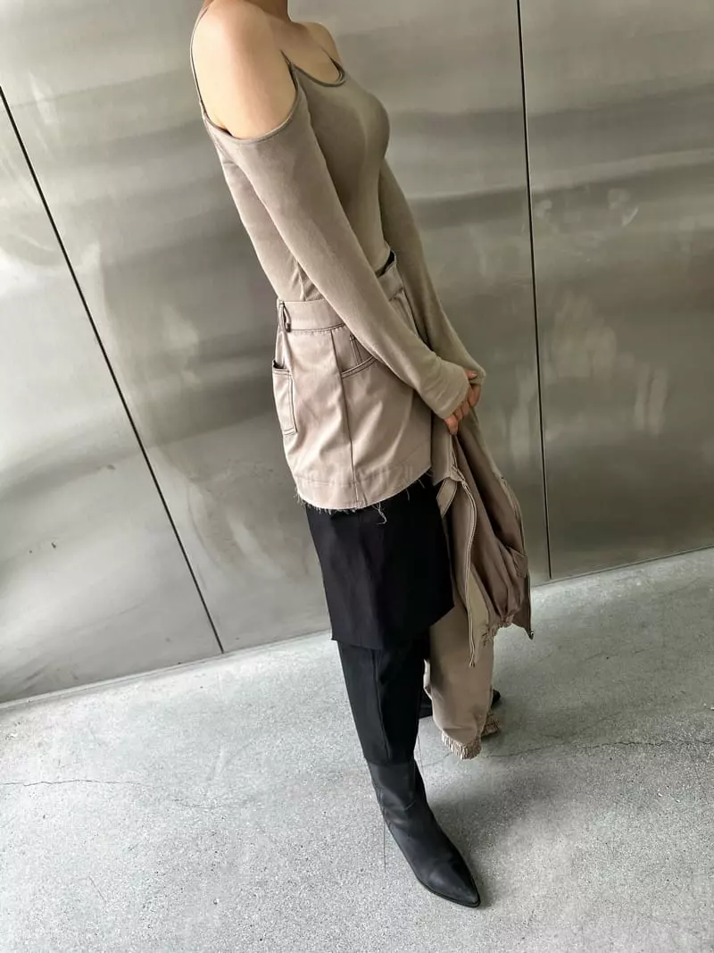 Pb - Korean Women Fashion - #thelittlethings - Lic Layered Skirt - 4