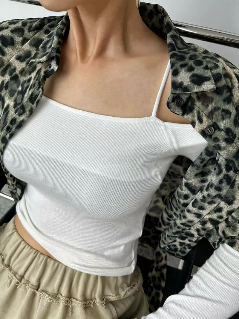 Pb - Korean Women Fashion - #pursuepretty - Off Shoulder String Tee - 11