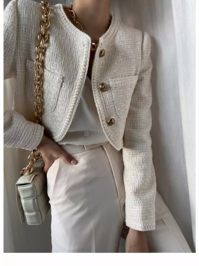 Pb - Korean Women Fashion - #romanticstyle - Cell Bolero Jacket - 10