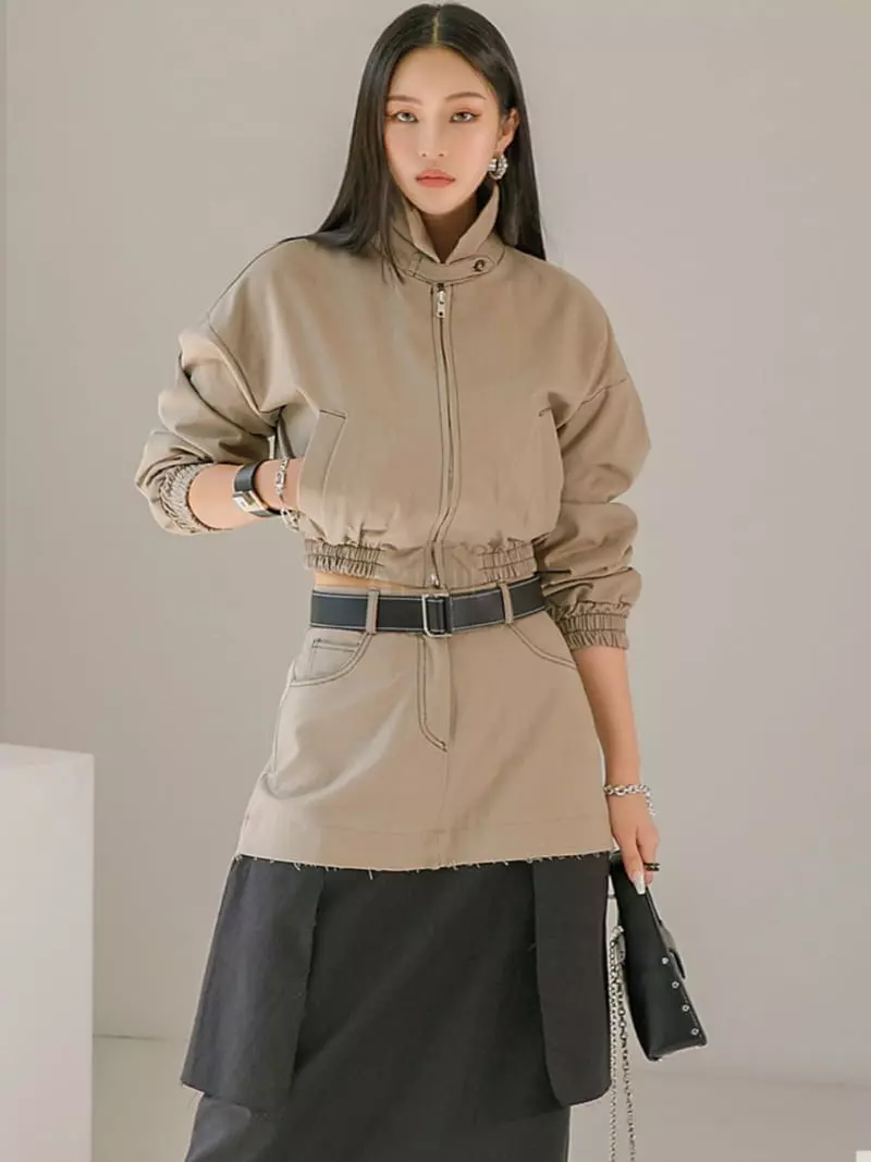 Pb - Korean Women Fashion - #shopsmall - Lic Stitch Jacket - 2