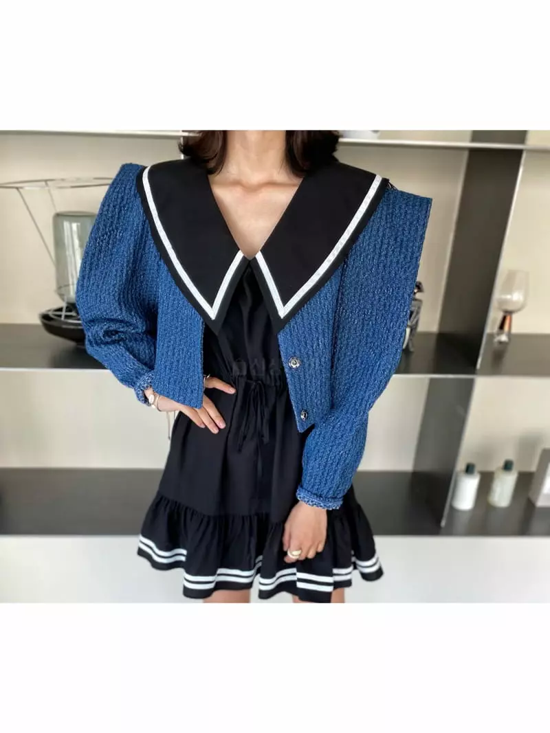 Pb - Korean Women Fashion - #thatsdarling - Sailor One-piece - 11