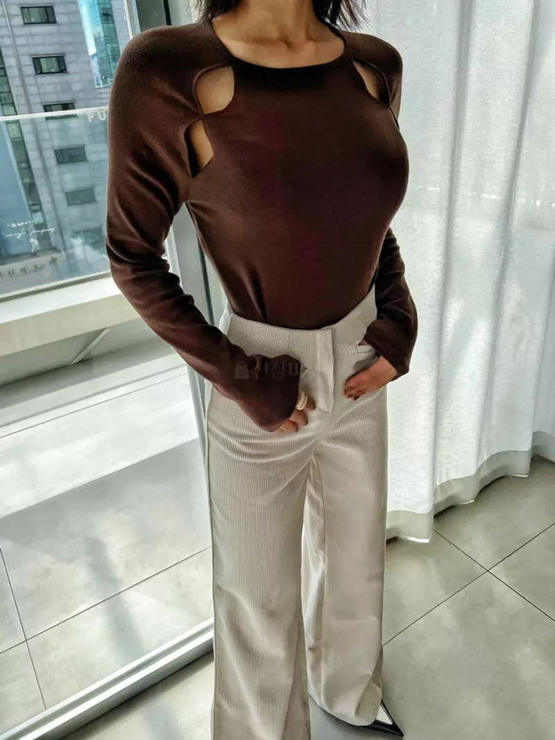 Pb - Korean Women Fashion - #thelittlethings - Modal Slit Tee - 9