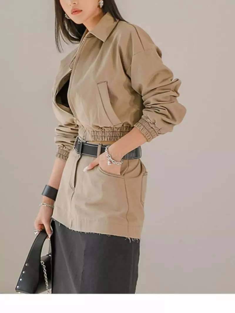 Pb - Korean Women Fashion - #thatsdarling - Lic Stitch Jacket - 4