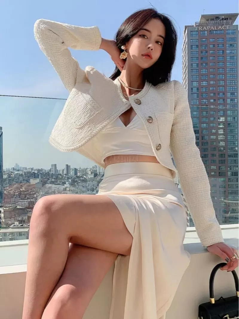 Pb - Korean Women Fashion - #vintagekidsstyle - Cell Bolero Jacket - 7