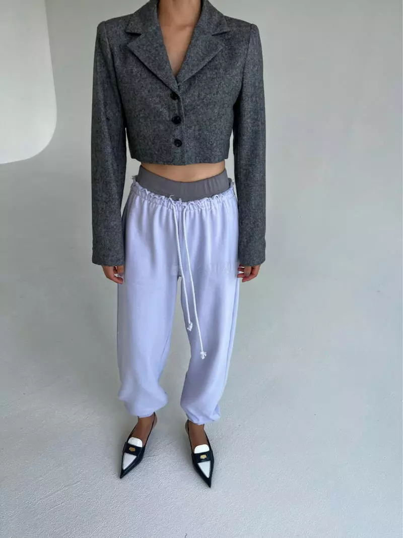 Pb - Korean Women Fashion - #vintagekidsstyle - Rip Color Pants - 2