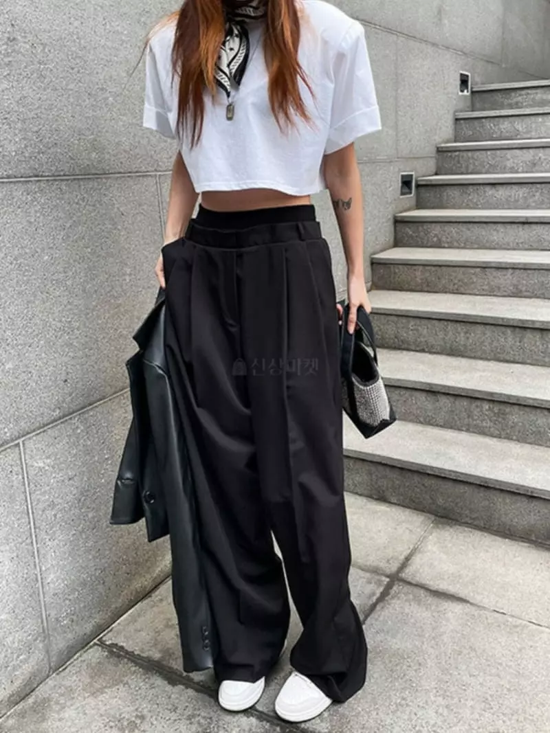Pb - Korean Women Fashion - #womensfashion - Layered Pants - 2