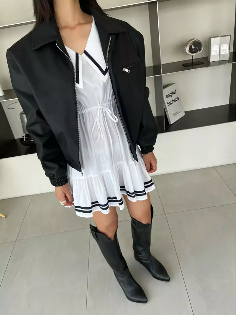 Pb - Korean Women Fashion - #womensfashion - Leather Jacket