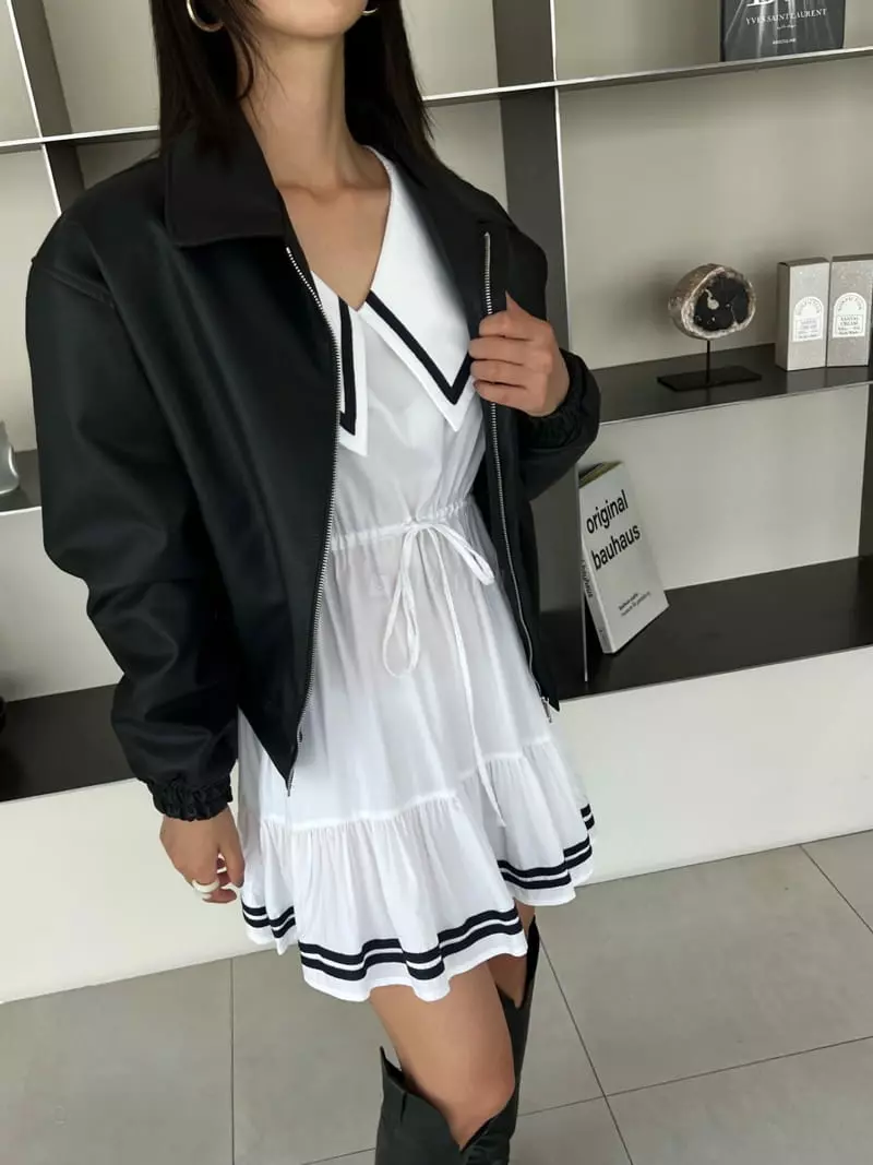 Pb - Korean Women Fashion - #womensfashion - Leather Jacket - 11