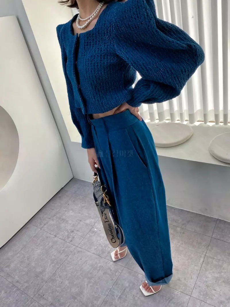 Pb - Korean Women Fashion - #womensfashion - Denim Embo Jacket
