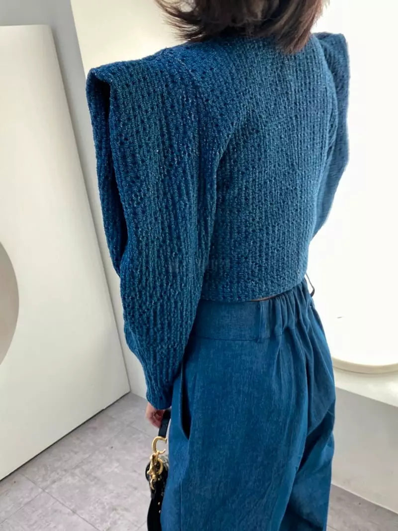 Pb - Korean Women Fashion - #womensfashion - Denim Embo Jacket - 3
