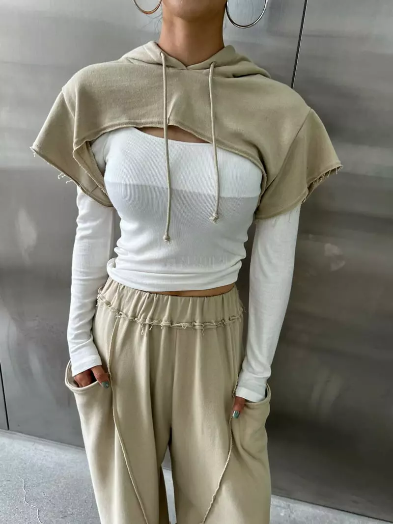 Pb - Korean Women Fashion - #womensfashion - Deggi Hoody Top - 10