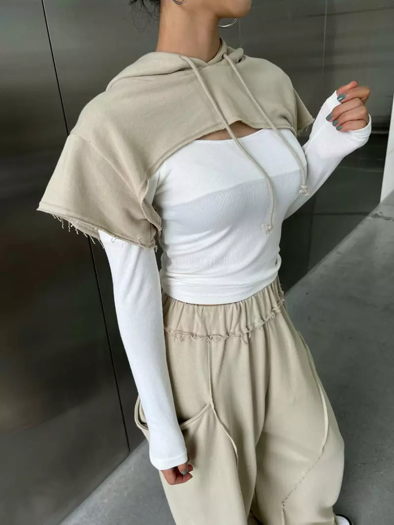 Pb - Korean Women Fashion - #womensfashion - Deggi Hoody Top - 12