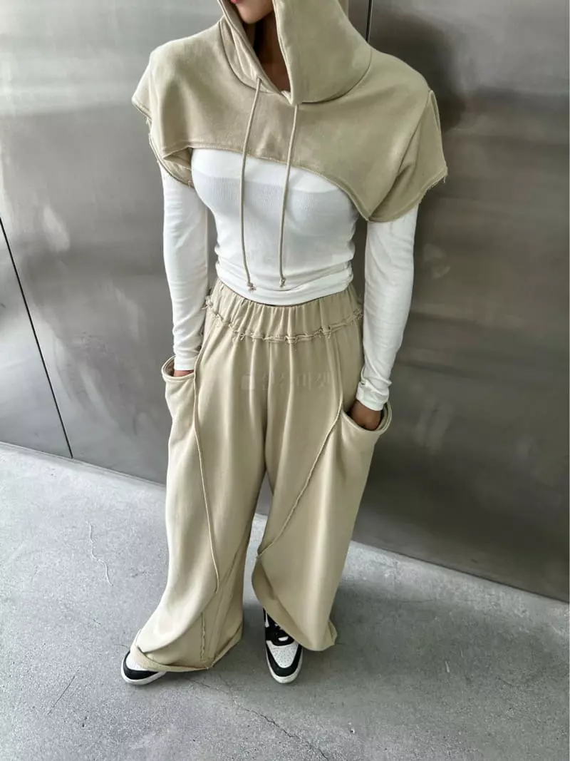 Pb - Korean Women Fashion - #womensfashion - Deggi Hoody Top - 6
