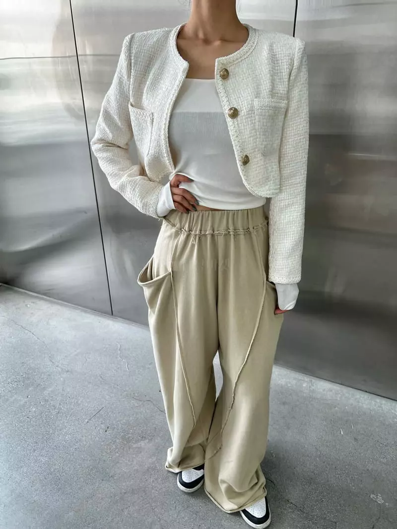 Pb - Korean Women Fashion - #womensfashion - Deggi Wide Pants - 9