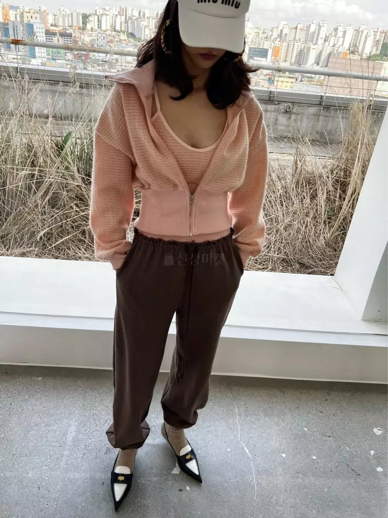Pb - Korean Women Fashion - #womensfashion - Rip Color Pants - 10