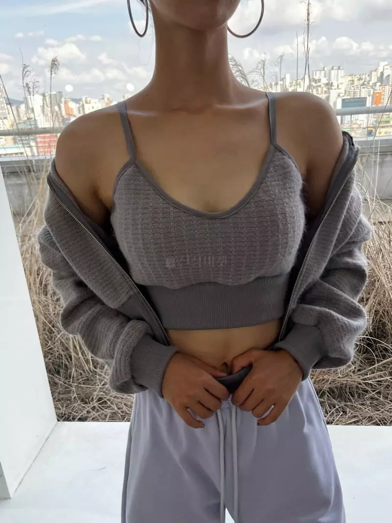 Pb - Korean Women Fashion - #womensfashion - Rip Knit Crop Top - 11