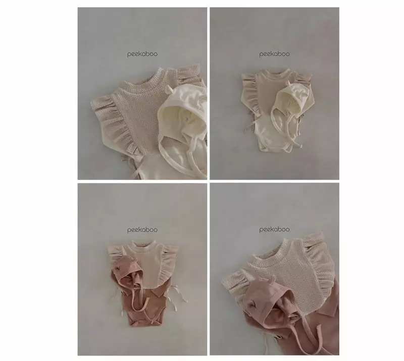 Peekaboo - Korean Baby Fashion - #babygirlfashion - Muse Bib - 3