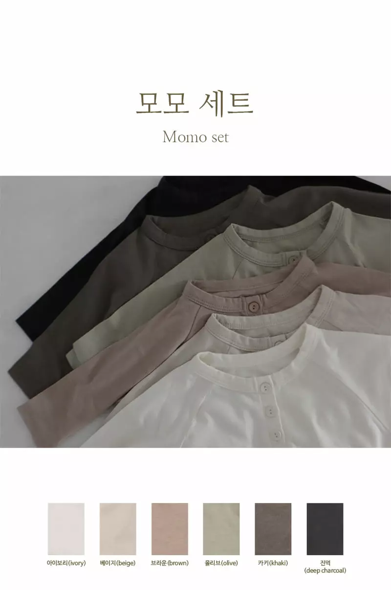 Peekaboo - Korean Children Fashion - #childrensboutique - Momo Set
