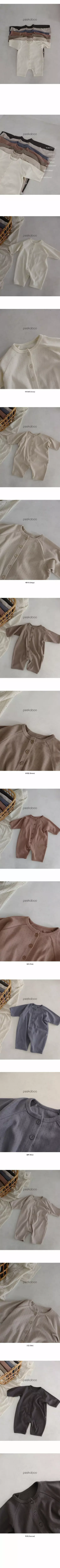 Peekaboo - Korean Children Fashion - #designkidswear - Oh Oh Jumpsuit - 4
