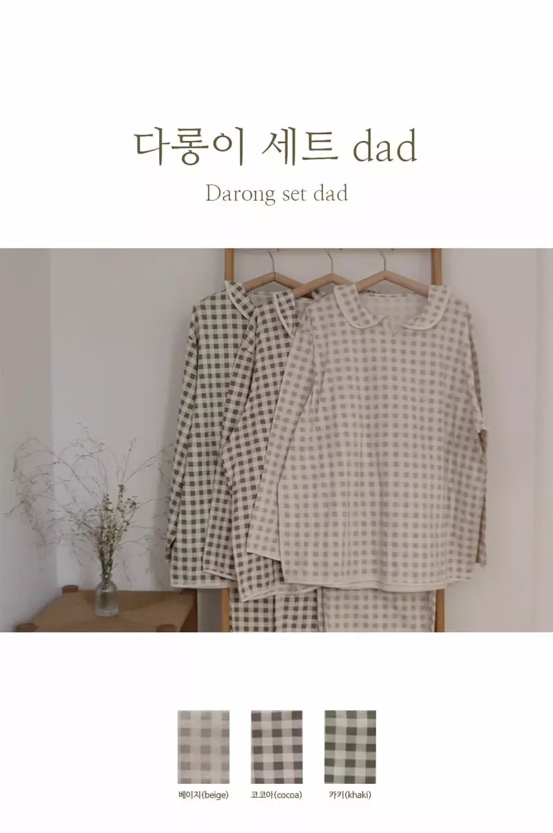 Peekaboo - Korean Women Fashion - #momslook - Dalongi Set Dad