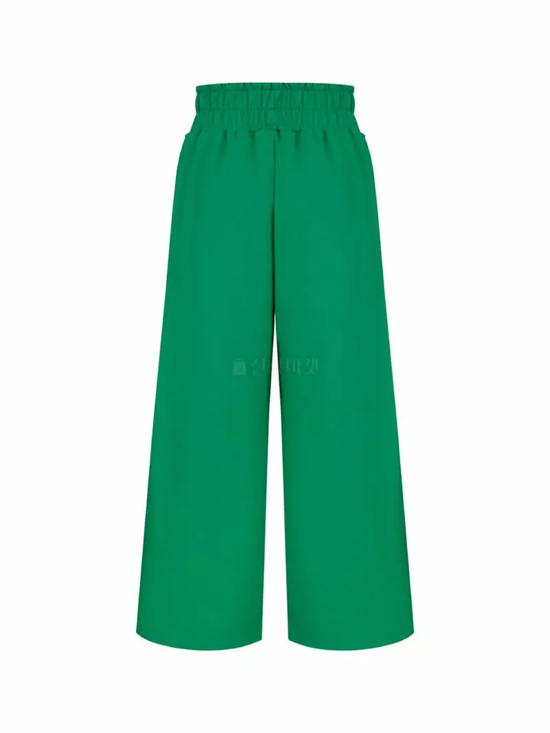 Pic - Korean Women Fashion - #momslook - Terry Wide Pants - 3