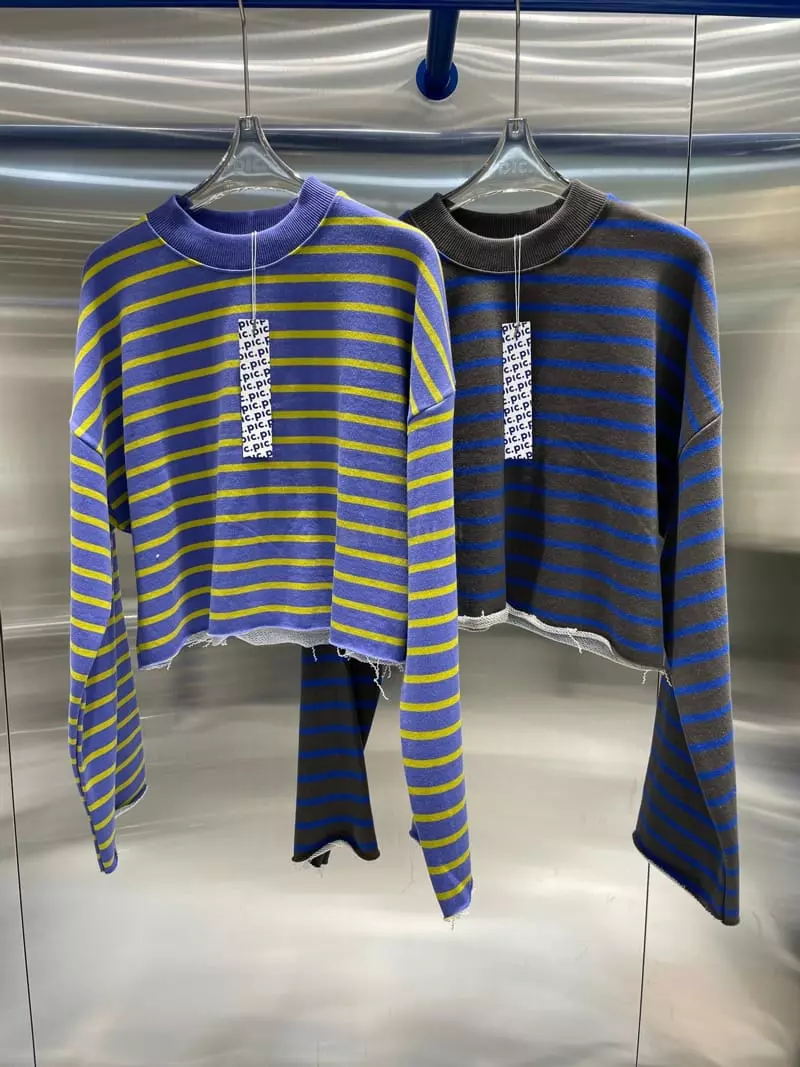 Pic - Korean Women Fashion - #momslook - Willy Stripes Tee