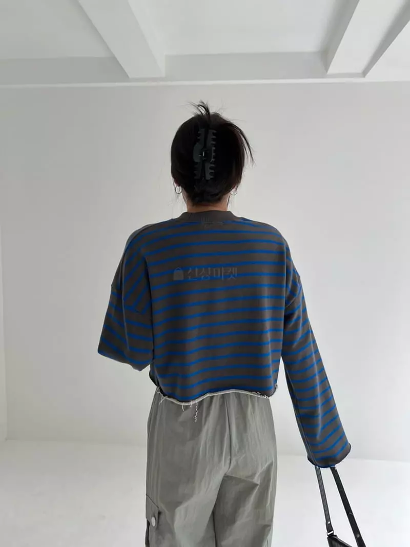 Pic - Korean Women Fashion - #momslook - Willy Stripes Tee - 11