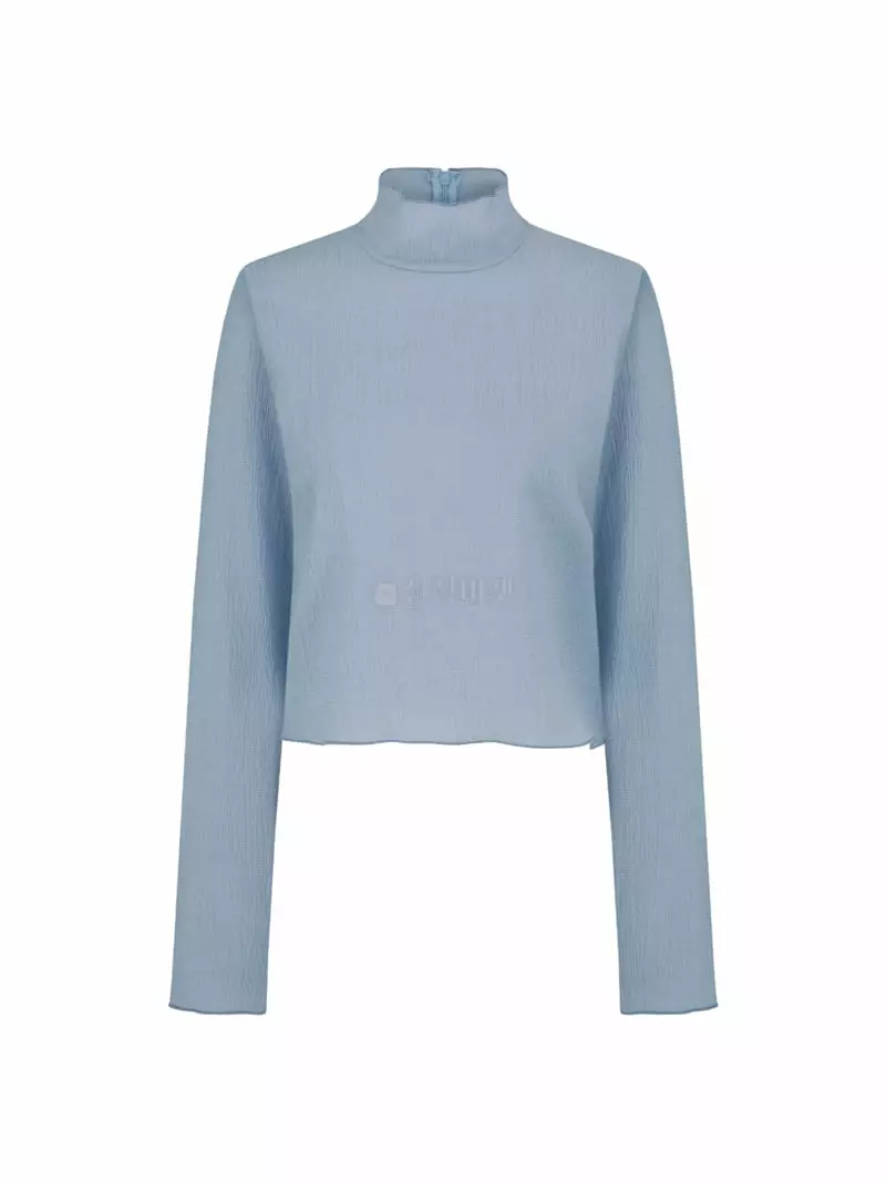 Pic - Korean Women Fashion - #momslook - Wave Pleats Blouse - 6