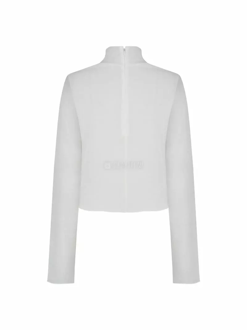 Pic - Korean Women Fashion - #momslook - Wave Pleats Blouse - 8