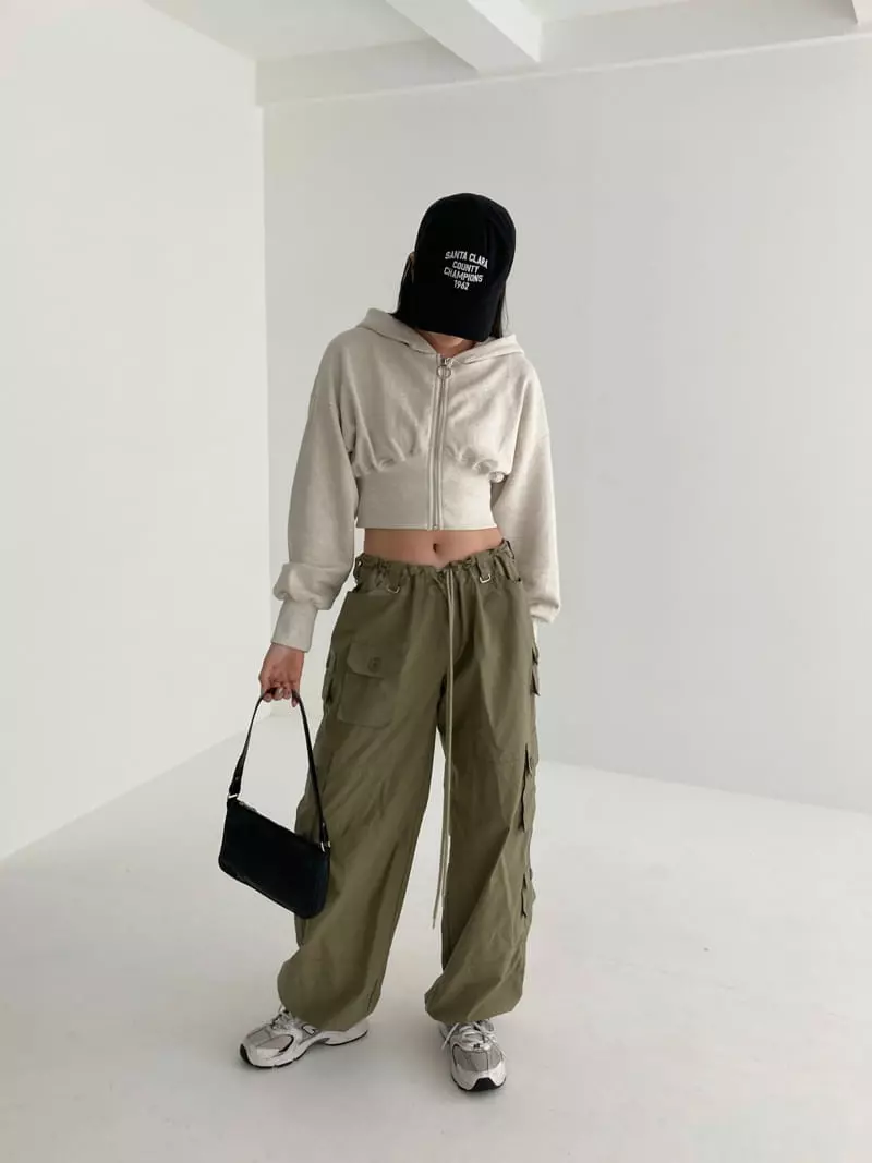 Pic - Korean Women Fashion - #momslook - Wonder Hoody Zip-up - 3