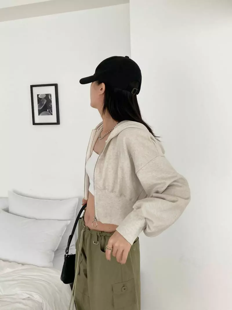 Pic - Korean Women Fashion - #momslook - Wonder Hoody Zip-up - 9