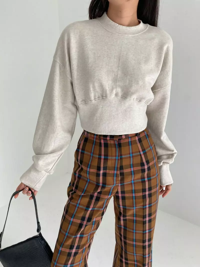 Pic - Korean Women Fashion - #momslook - Wonder Banding Sweatshirt - 2