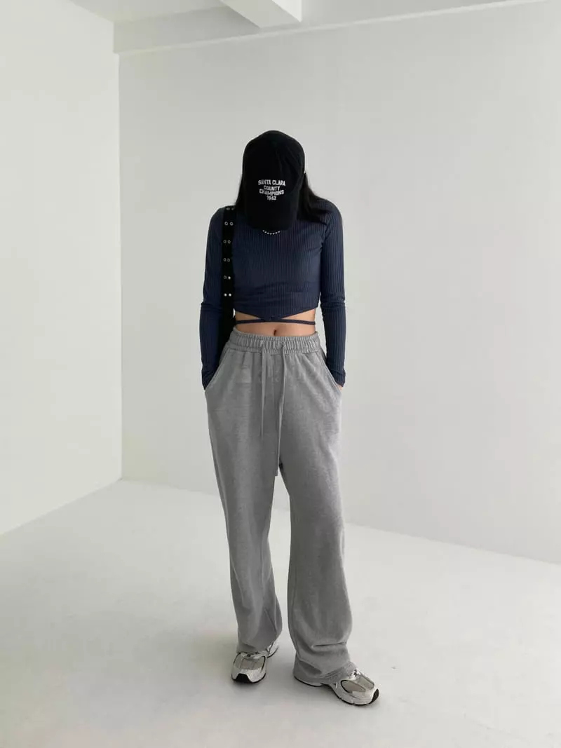 Pic - Korean Women Fashion - #momslook - String Tee - 5