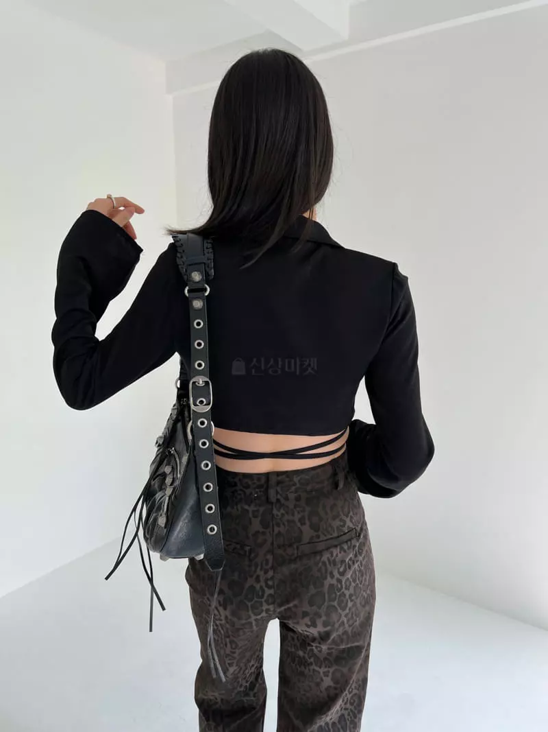 Pic - Korean Women Fashion - #momslook - Satin Wrap Blouse - 11