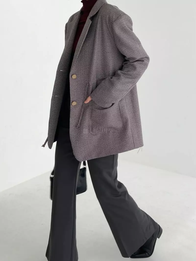 Pic - Korean Women Fashion - #momslook - Back Slit Pants - 10