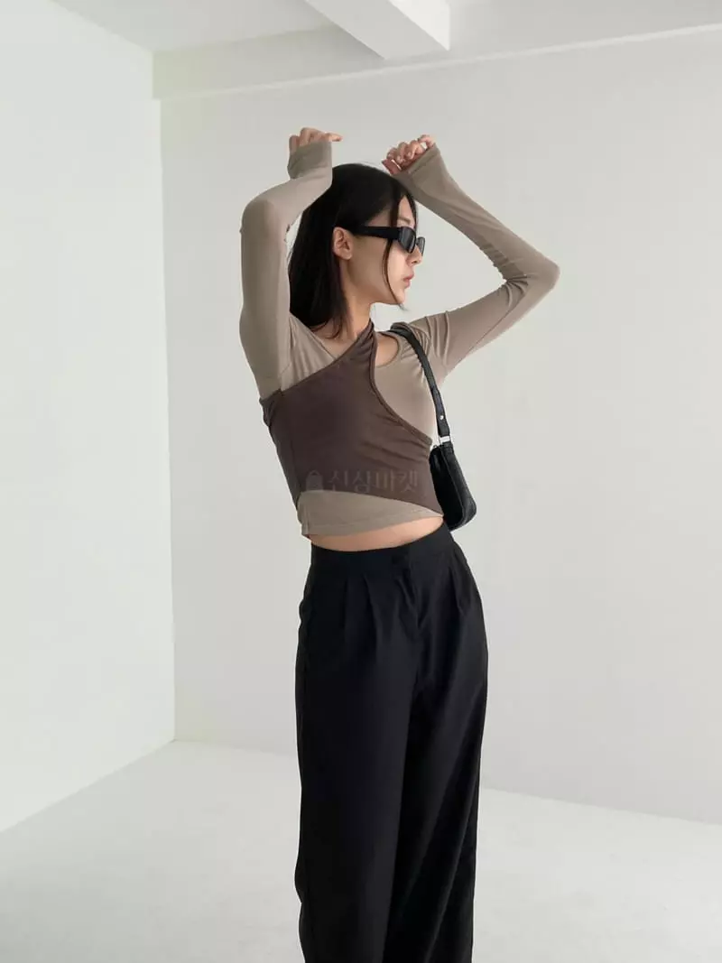 Pic - Korean Women Fashion - #womensfashion - Layered Tee - 4