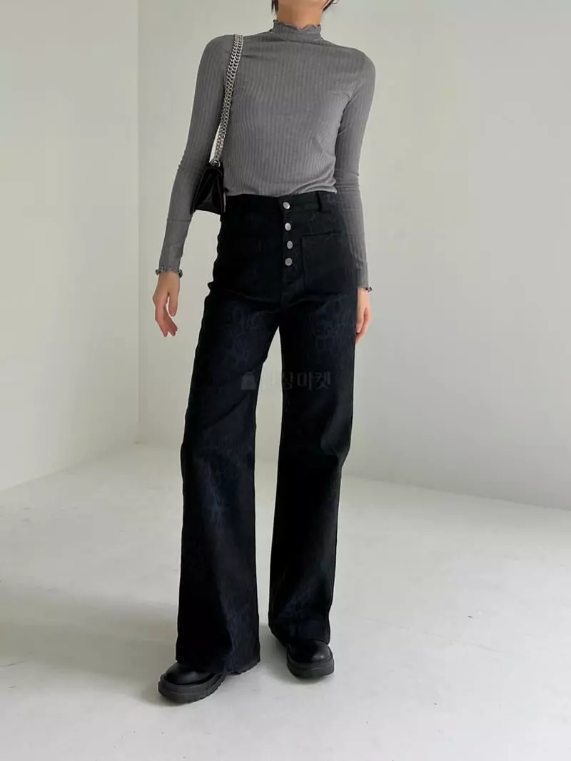 Pic - Korean Women Fashion - #momslook - Leopard Pants - 6