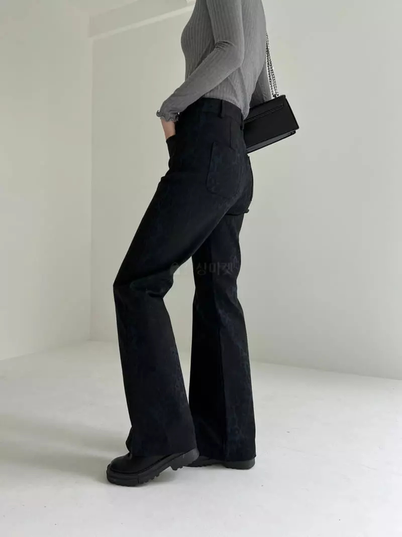 Pic - Korean Women Fashion - #momslook - Leopard Pants - 7