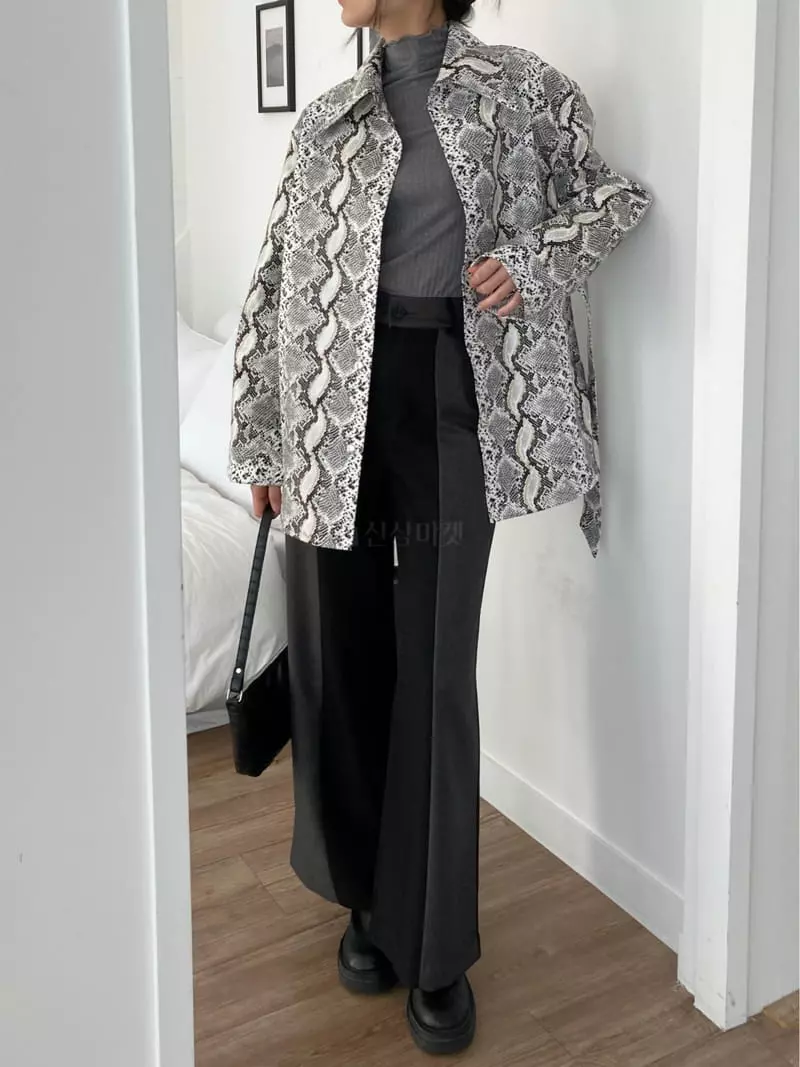 Pic - Korean Women Fashion - #womensfashion - Tone On Tone Pants - 11