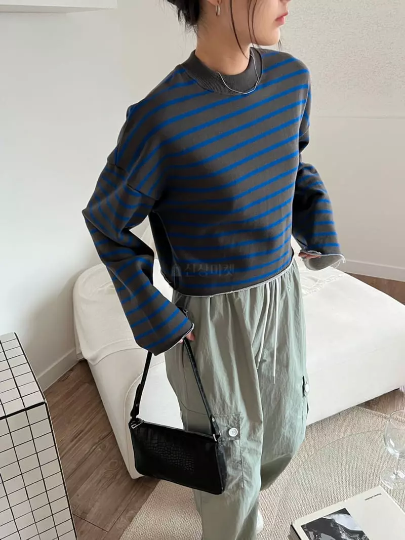 Pic - Korean Women Fashion - #womensfashion - Willy Stripes Tee - 2