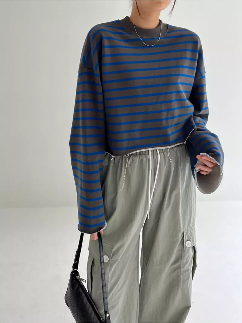 Pic - Korean Women Fashion - #womensfashion - Willy Stripes Tee - 6