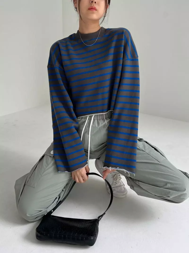 Pic - Korean Women Fashion - #womensfashion - Willy Stripes Tee - 8