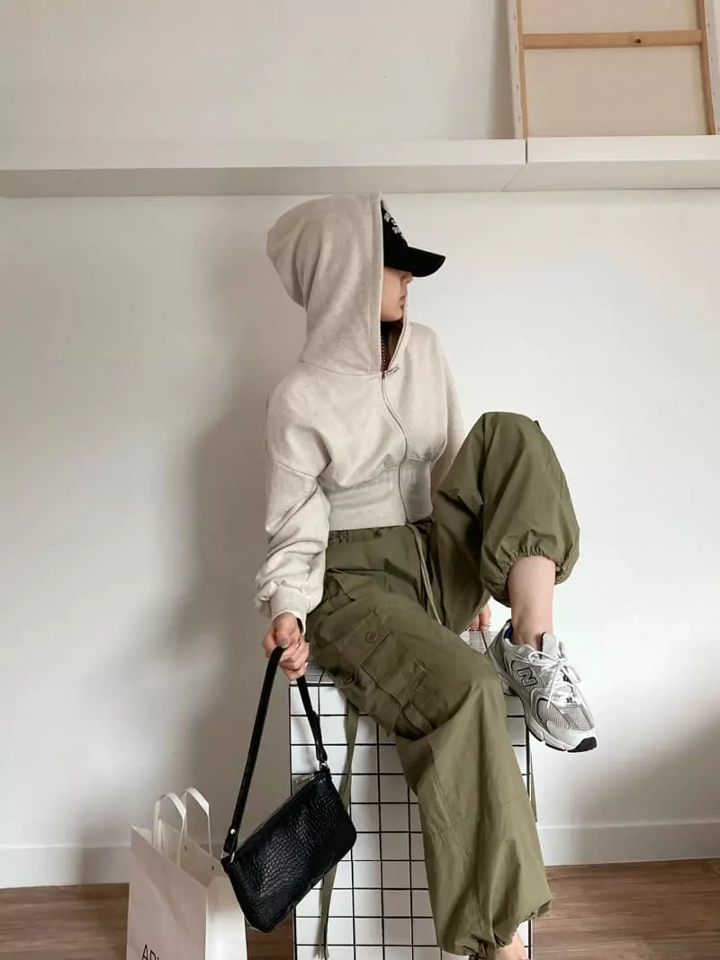 Pic - Korean Women Fashion - #momslook - Wonder Hoody Zip-up - 4