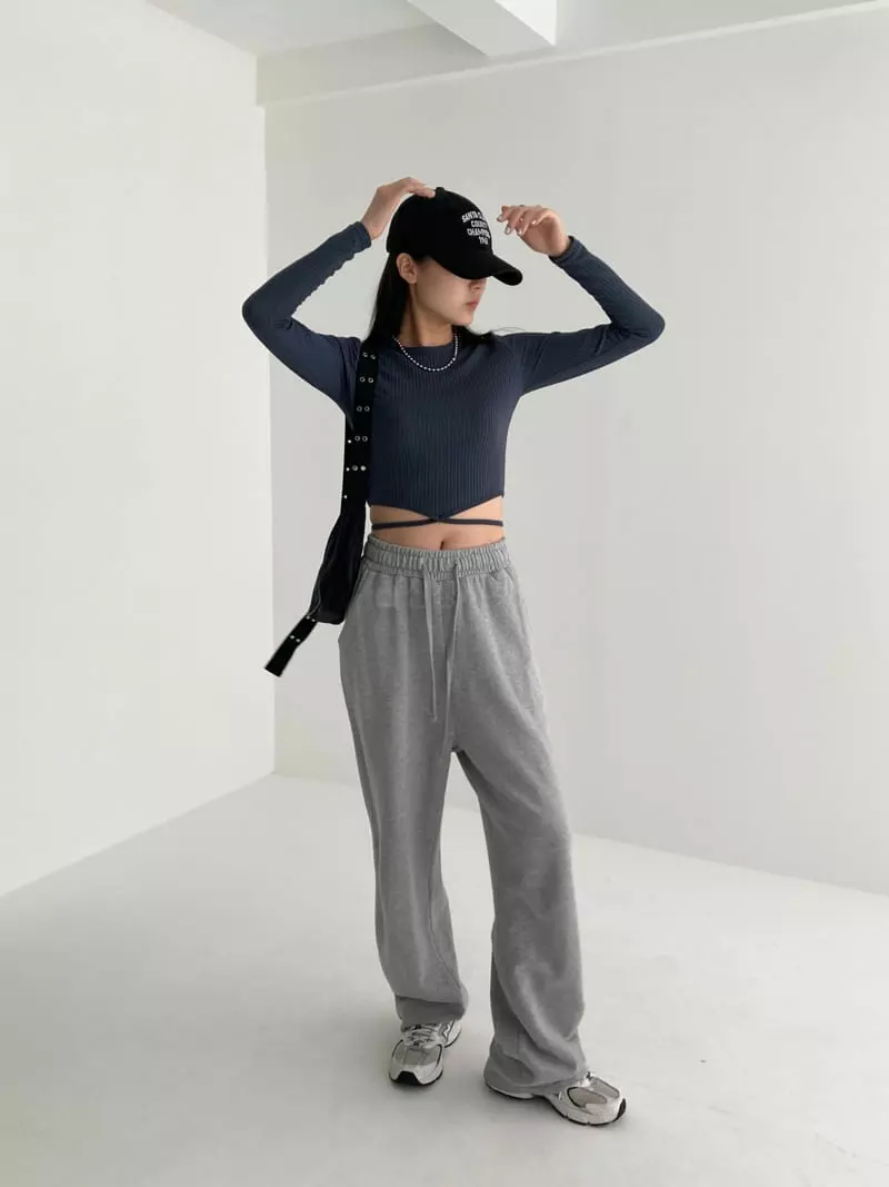 Pic - Korean Women Fashion - #womensfashion - String Tee - 10
